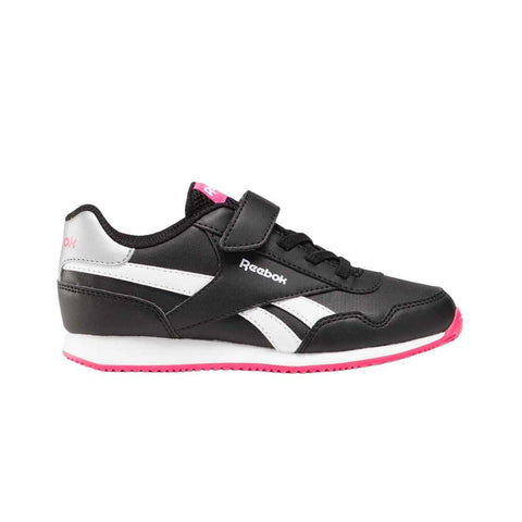 Reebok Kids-Royal Cl Jog 3 0 1V Black Pink-Sneakers-100033287-SNEAQS-1