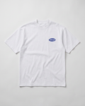SNEAQS Harlem Tee White Navy - voorkant