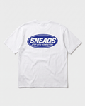 SNEAQS Harlem Tee White Navy - achterkant