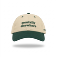 SNEAQS Mentally Elsewhere Cap Cream Green
