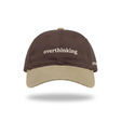 SNEAQS Overthinking Cap Brown Beige