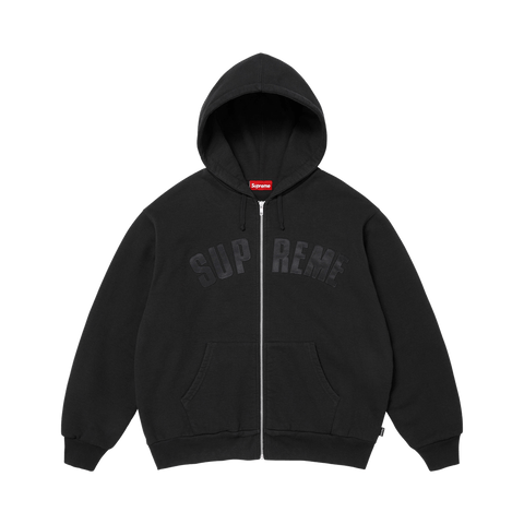 Supreme Arc Thermal Lined Zip Up Hooded Sweatshirt 'Black' FW26SW25-BLACK