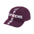 Supreme Cross 6-Panel 'Plum' FW26H63-PLUM