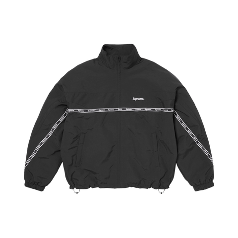 Supreme Logo Taping Track Jacket 'Black' SS26J107-BLACK