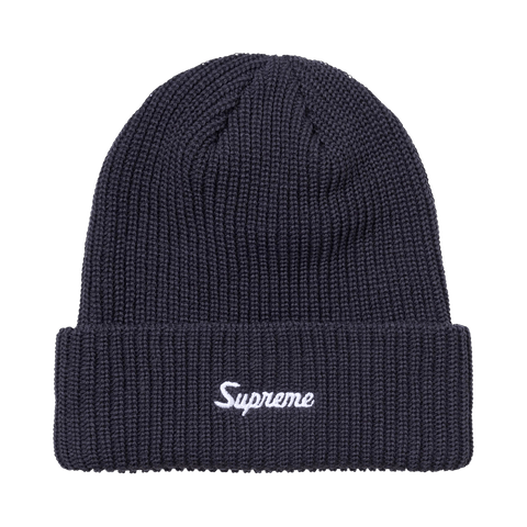 Supreme Loose Gauge Beanie 'Navy' FW26BN10-NAVY