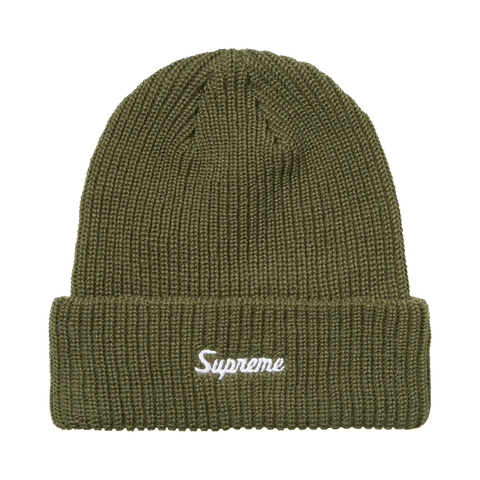 Supreme Loose Gauge Beanie 'Olive' FW26BN10-OLIVE