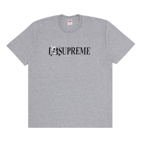 Supreme Skull Tee 'Heather Grey' FW25T48-HEATHER-GREY
