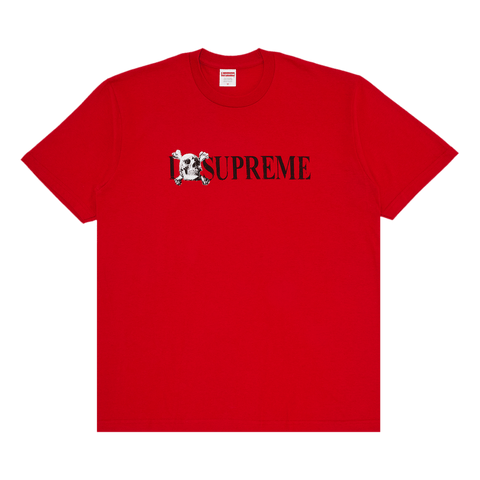Supreme Skull Tee 'Red' FW25T48-RED