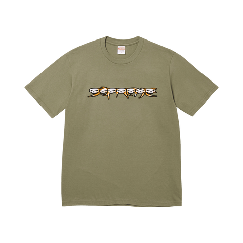 Supreme Skulls Spellout Tee 'Light Olive' FW26T24-LIGHT-OLIVE – SNEAQS
