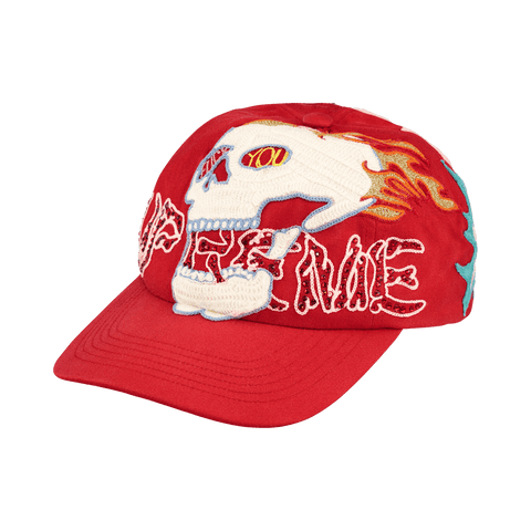 Supreme Wfst 6-Panel 'Red' FW26H57-RED