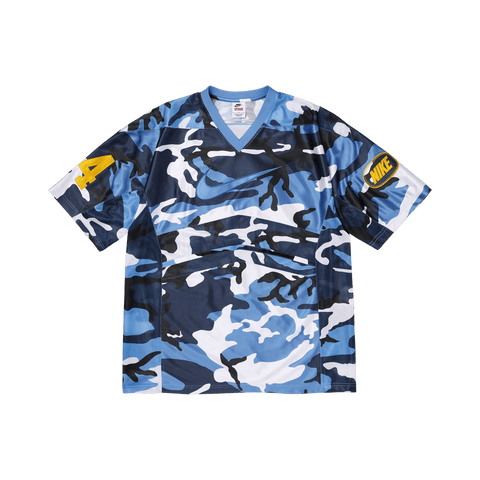 Supreme x Nike Jersey Blue Camo FW26KN1-BLUE-CAMO