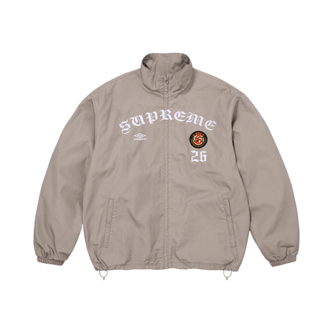 Supreme x Umbro Cotton Ripstop Track Jacket 'Grey' FW26J92-GREY