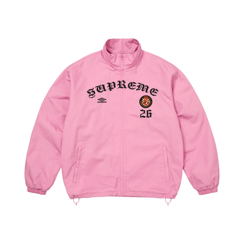 Supreme x Umbro Cotton Ripstop Track Jacket 'Pink' FW26J92-PINK