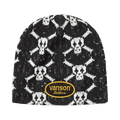 Supreme x Vanson Leathers Skull Beanie 'Black' FW26BN15-BLACK