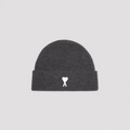 Ami Paris Beanie Grey White UHA115.KN0032.061