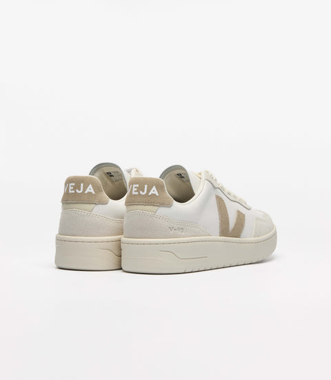Veja V-90 O.T. Leather White Taupe 3