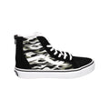 Vans Kids-Vans Sk8 Hi Zip Black Camo-Sneakers-VN000XG5BM81-SNEAQS-1