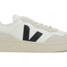 V 90 Leather White Black