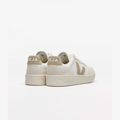 Veja-V-90 O.T. Leather White Taupe-Sneakers-VD2020909-SNEAQS-3