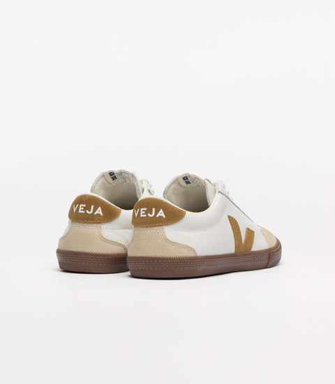 Veja Volley O.T. Leather White Tant Bark