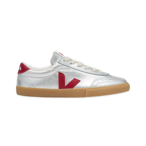 Veja-Volley O.T. Leather Silver Pepper Woman-Sneakers-VO2020881A-SNEAQS-1