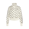 adidas Satin Polka Dots TT Track Top 'Off White' KV1165