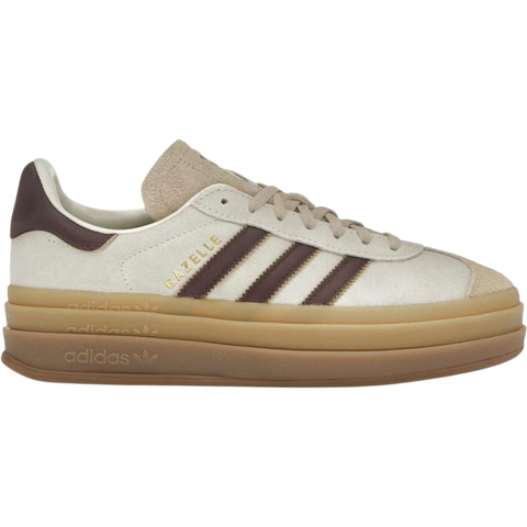 adidas Gazelle Bold W Cream White Maroon JQ5127