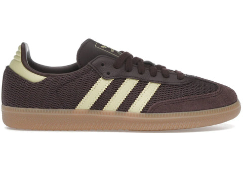 adidas-Samba OG Shadow Brown Powder Yellow (Women's)-Sneakers-JR8167-SNEAQS-2