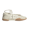 Taekwondo Mei Ballet Basketweave Cream White (Women's)