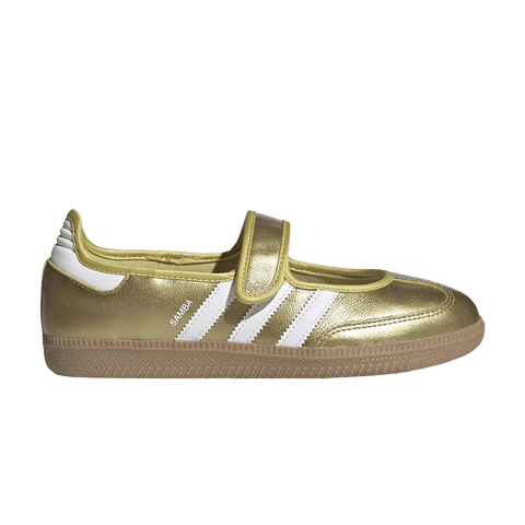 adidas Samba Jane Gold Metallic White (Women's) IH6599