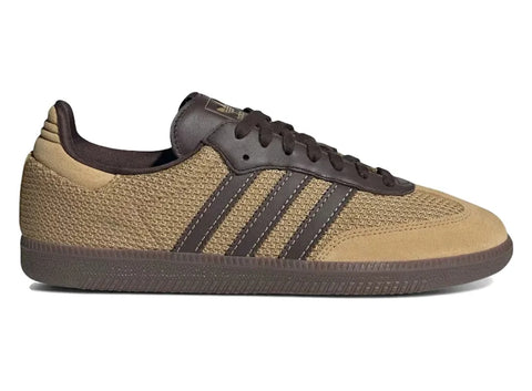 adidas Samba OG Golden Beige Dark Brown JR0884