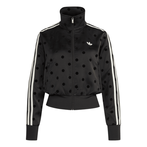 adidas Satin Polka Dots TT Track Jacket Black (Women's) KV1166