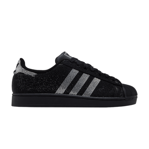 adidas Superstar II Rhinestone Black Silver (Women's) IH4200