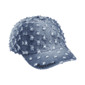 Supreme Hole Punch Rhinestone Denim 6-Panel 'Washed Indigo' FW26H32-WASHED-INDIGO