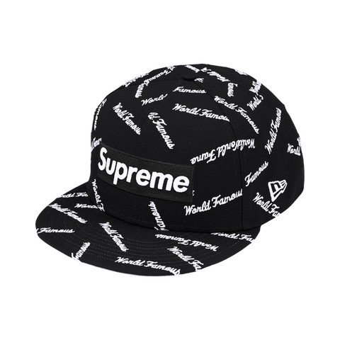 Supreme World Famous Box Logo New Era Black FW26H18-BLACK