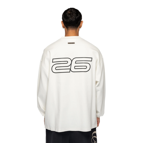 Essentials Ivory 90s Longsleeve T-shirt