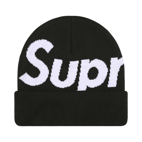 Supreme Big Logo Beanie 'Black' FW25BN24-BLACK
