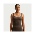 Nike SKIMS Matte Women's Square-Neck Tank NSKM Dark Sepia/NSKM Dark Sepia IR5037-233