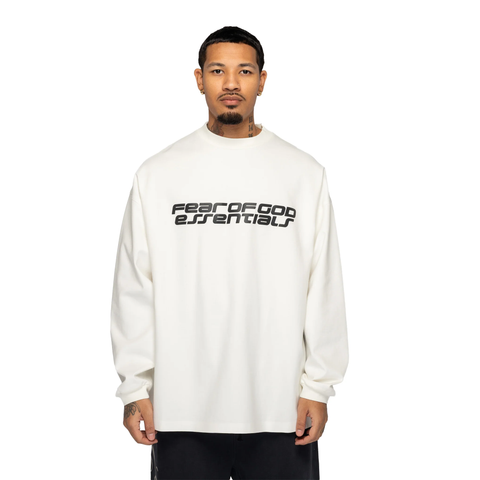 Essentials Ivory 90s Longsleeve T-shirt