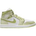 Nike Air Jordan 1 Mid Olive Aura Lawn (Women's) BQ6472-302